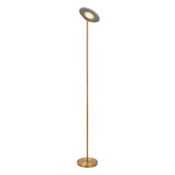 Lucide ZENITH - Floor lamp - Ø 25,4 cm - LED Dim. - 1x20W 3000K - Matt Gold / Brass - detail 1